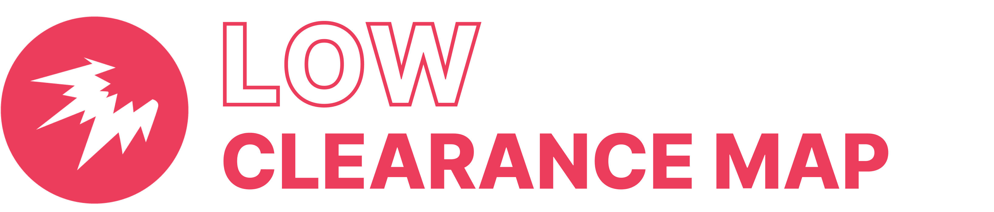 Low Clearance Map Name Logo